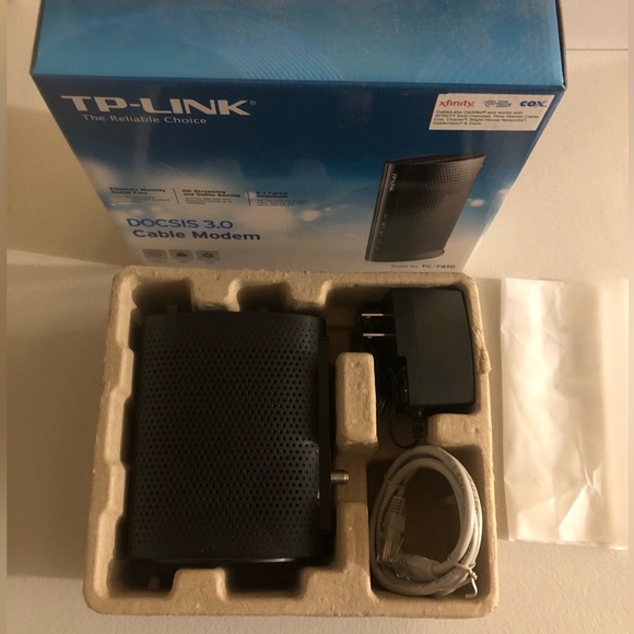 TP-LINK DOCSIS 3.0 CABLE MODEM(Model No. TC-7610) - Picture 4 of 9